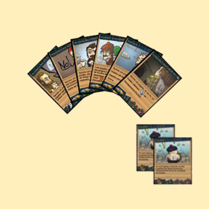 Kit 2 Expansões Swords and Bagpipes – Baralho das Adagas Especiais – 16 cartas e – Baralho conheça seu inimigo – 12 cartas + 2 Cartas Pro (Herói)